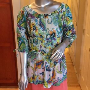 Maeve by Anthropologie paisley blouse